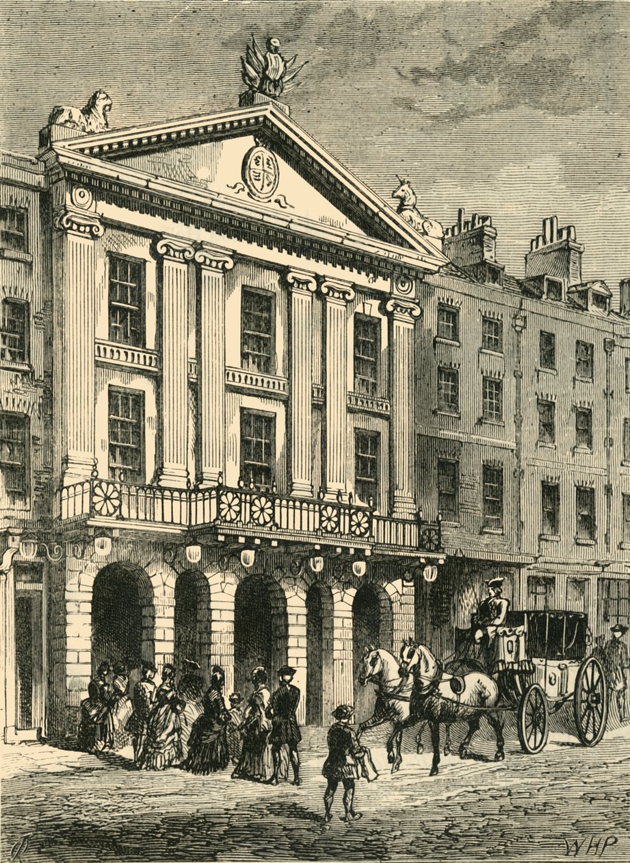 Front of Old Drury Lane Theatre by Unbekannt