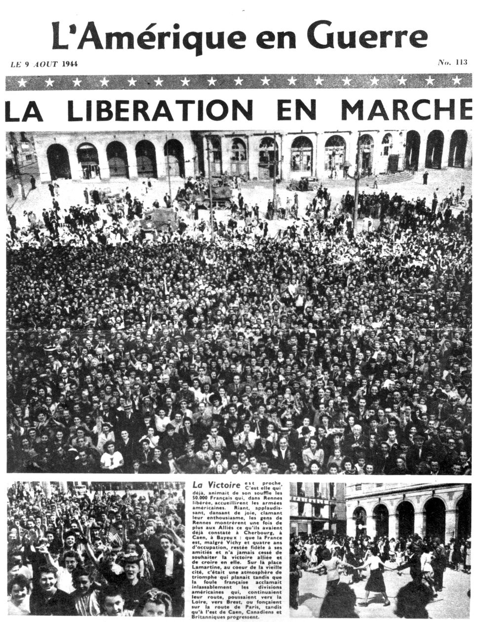 Front page of L