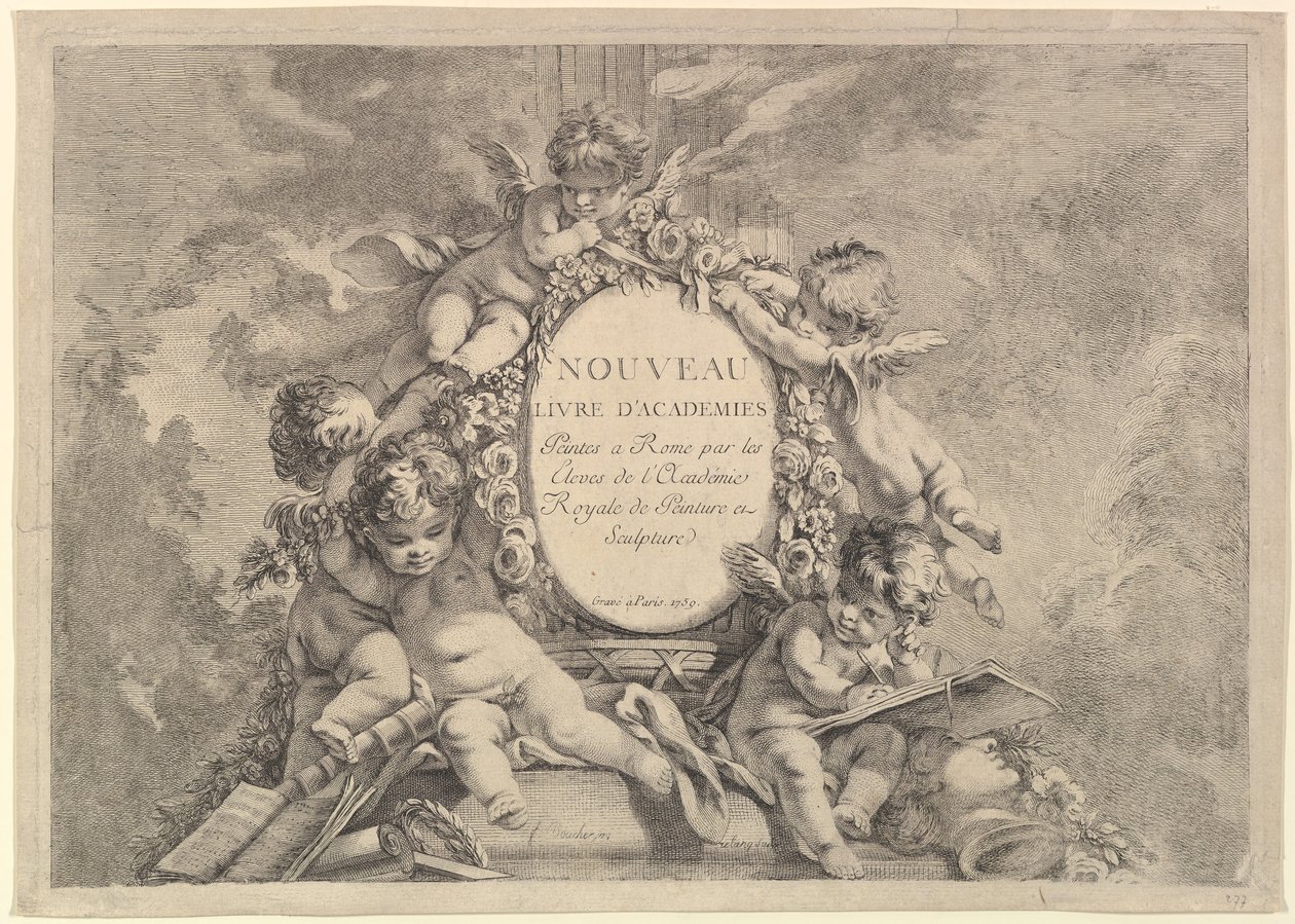 Frontispiece, from Nouveau Livre d