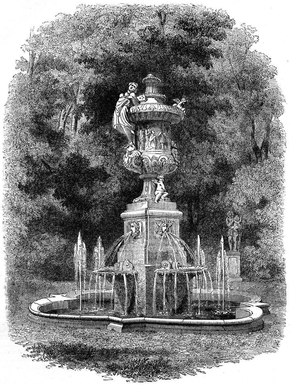Gardens of the Royal Residence at Potsdam, Germany, 19th Century by Unbekannt