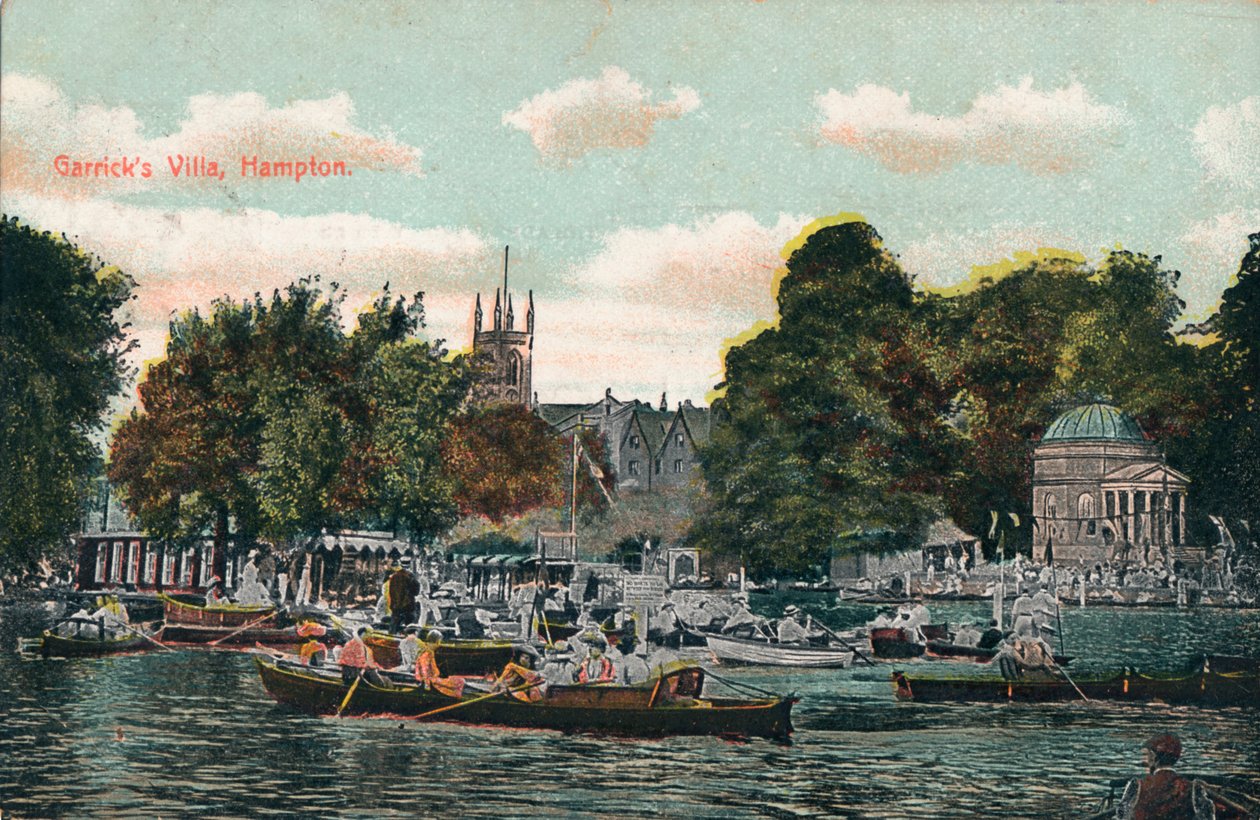 Garricks Villa, Hampton, c1910 by Unbekannt