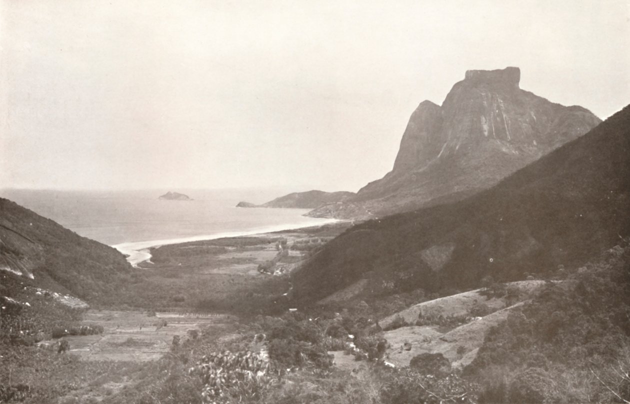 Gavea Mountain and the South Atlantic, 1914 by Unbekannt
