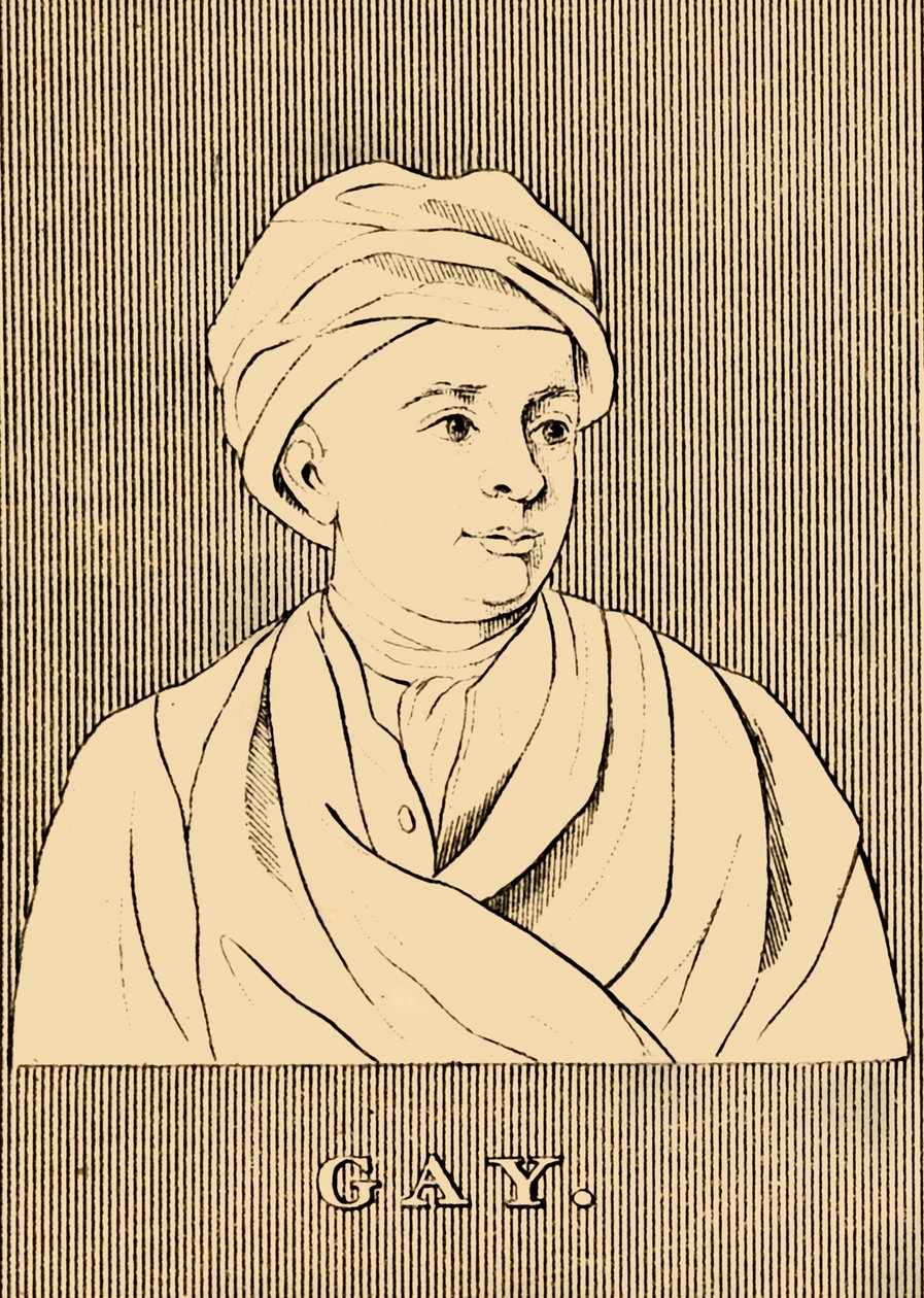 Gay, 1685-1732, 1830 by Unbekannt