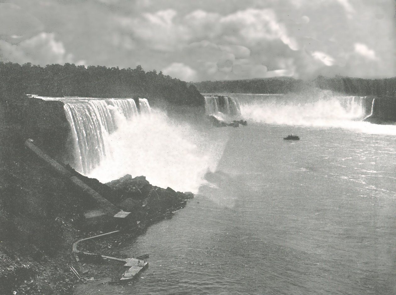 General View of Niagara Falls, 1895 by Unbekannt