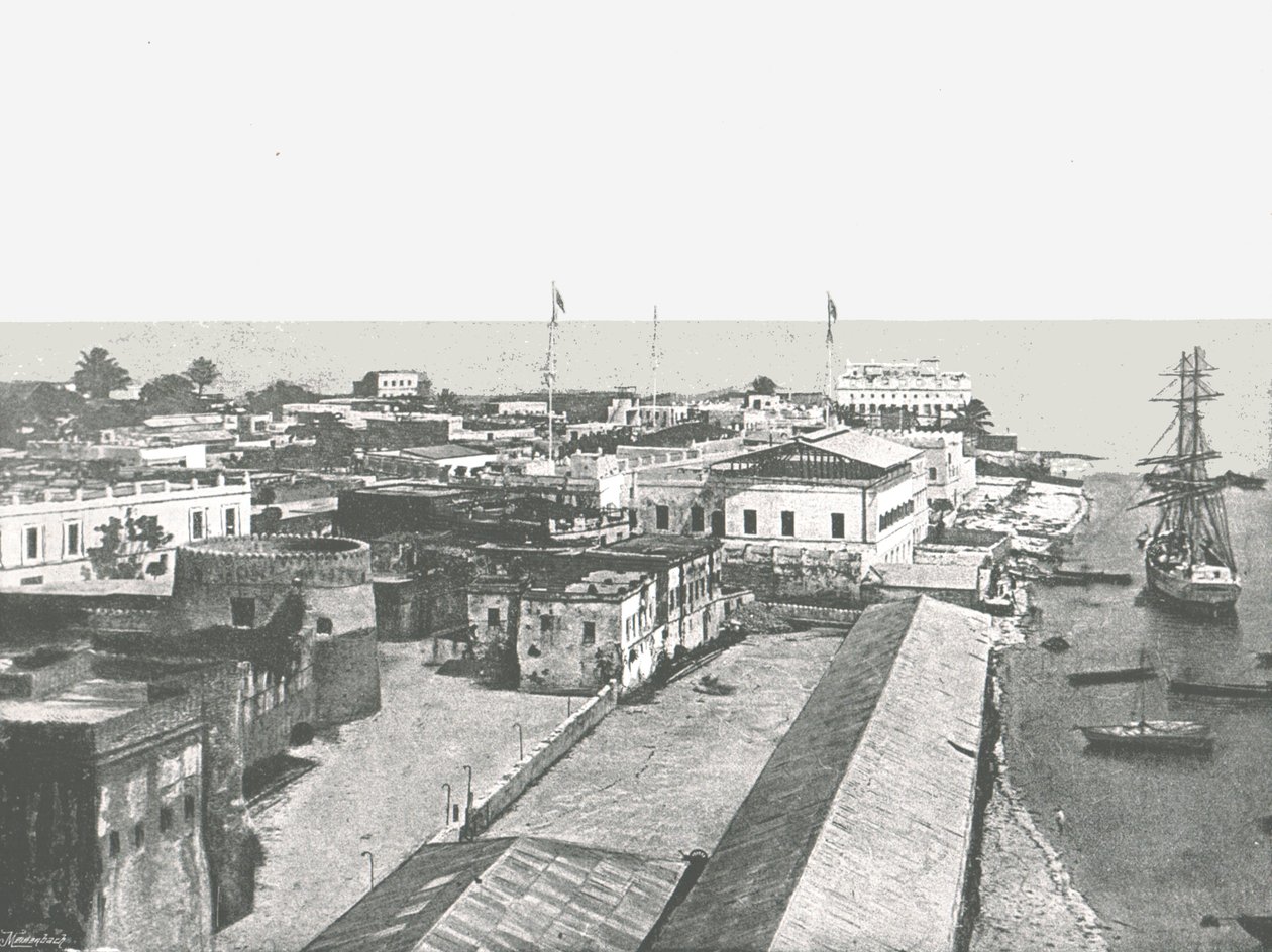 General View of the Capital, Zanzibar by Unbekannt