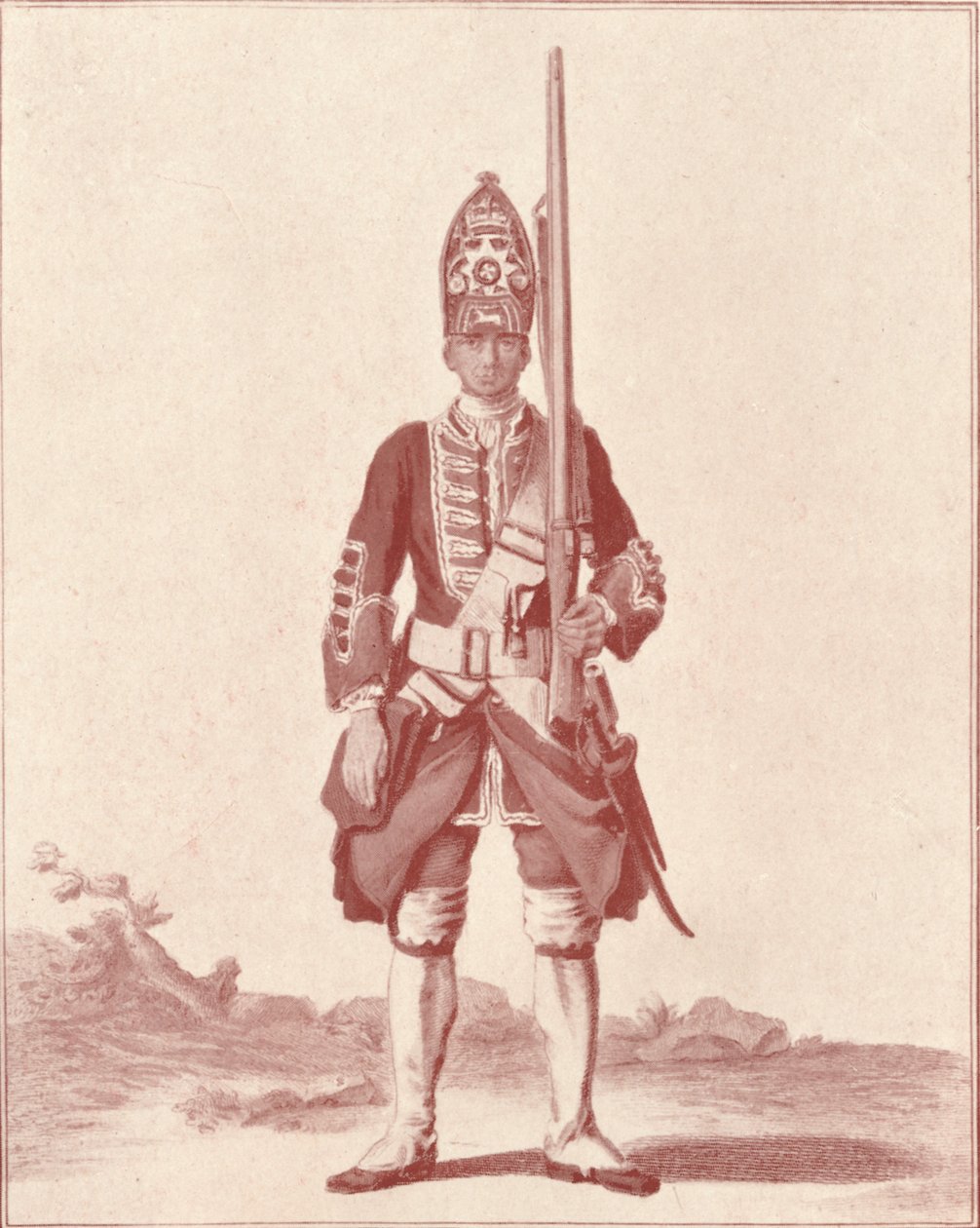 Gentleman, the 7th Royal Fusiliers by Unbekannt