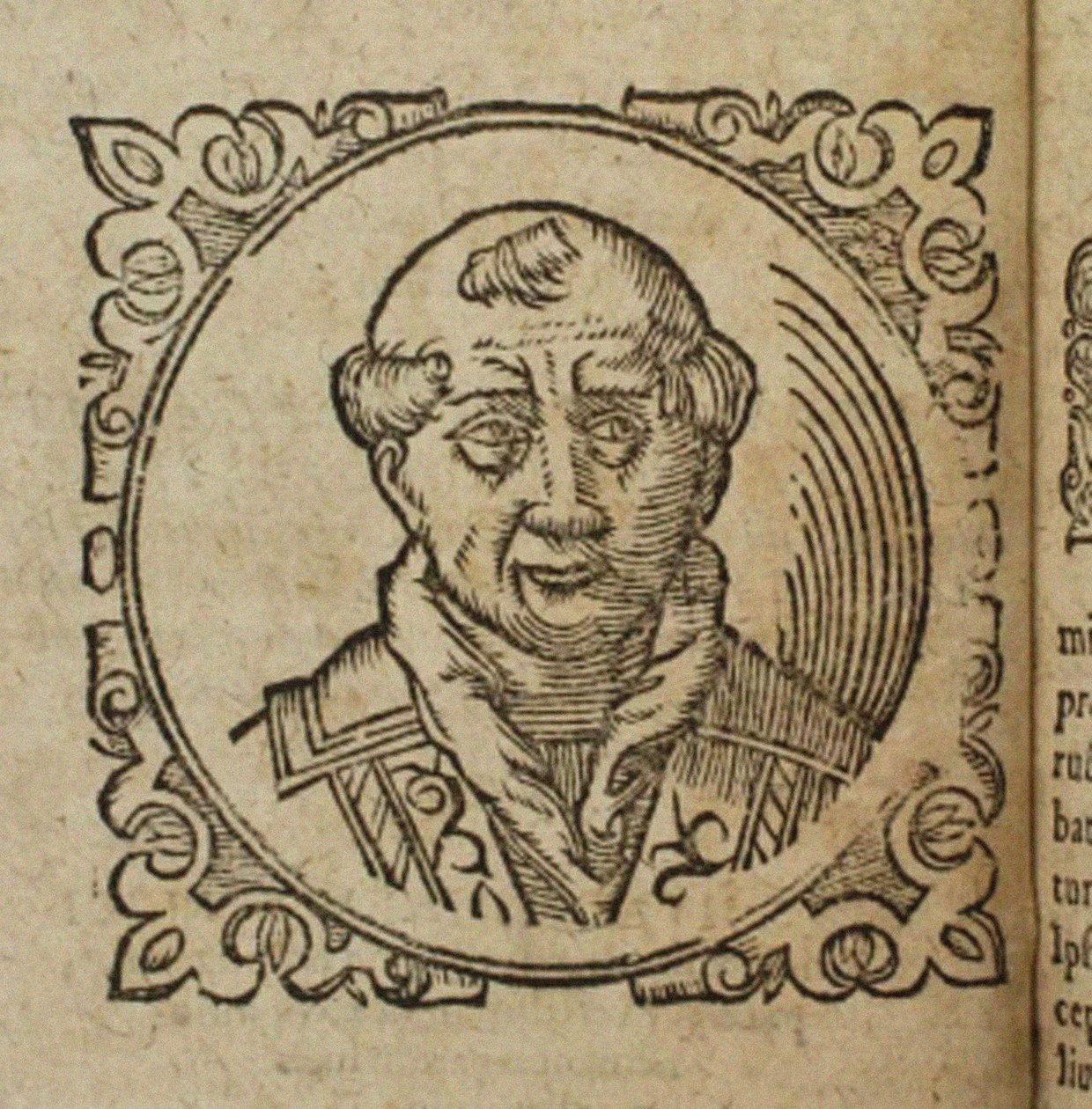 Geoffrey of Monmouth (From: Prophetia Anglicana, Merlini Ambrosii Britanni) by Unbekannt