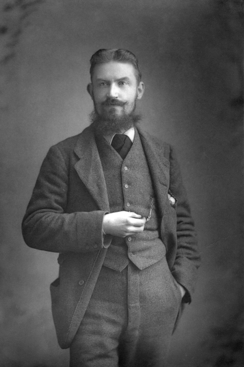 George Bernard Shaw, Irish dramatist, critic and Fabian by Unbekannt