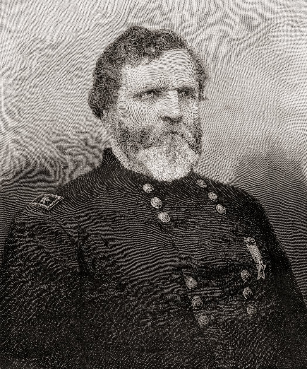 George Henry Thomas, from The Century Magazine, published 1887 (engraving) by Unbekannt