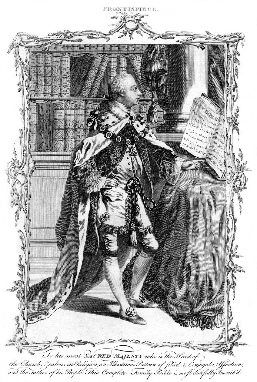 George III of the United Kingdom by Unbekannt