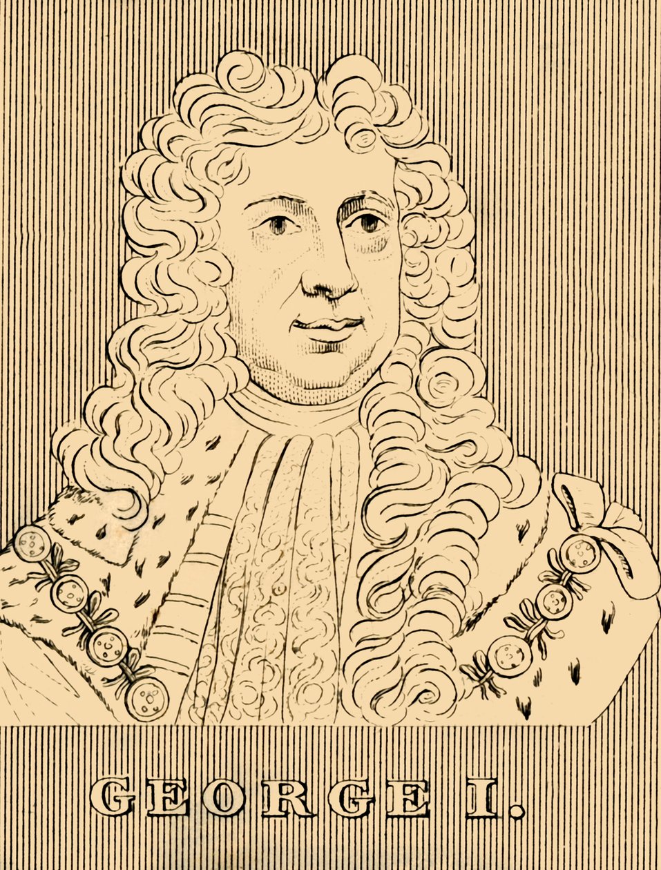 George I, 1660-1727 by Unbekannt