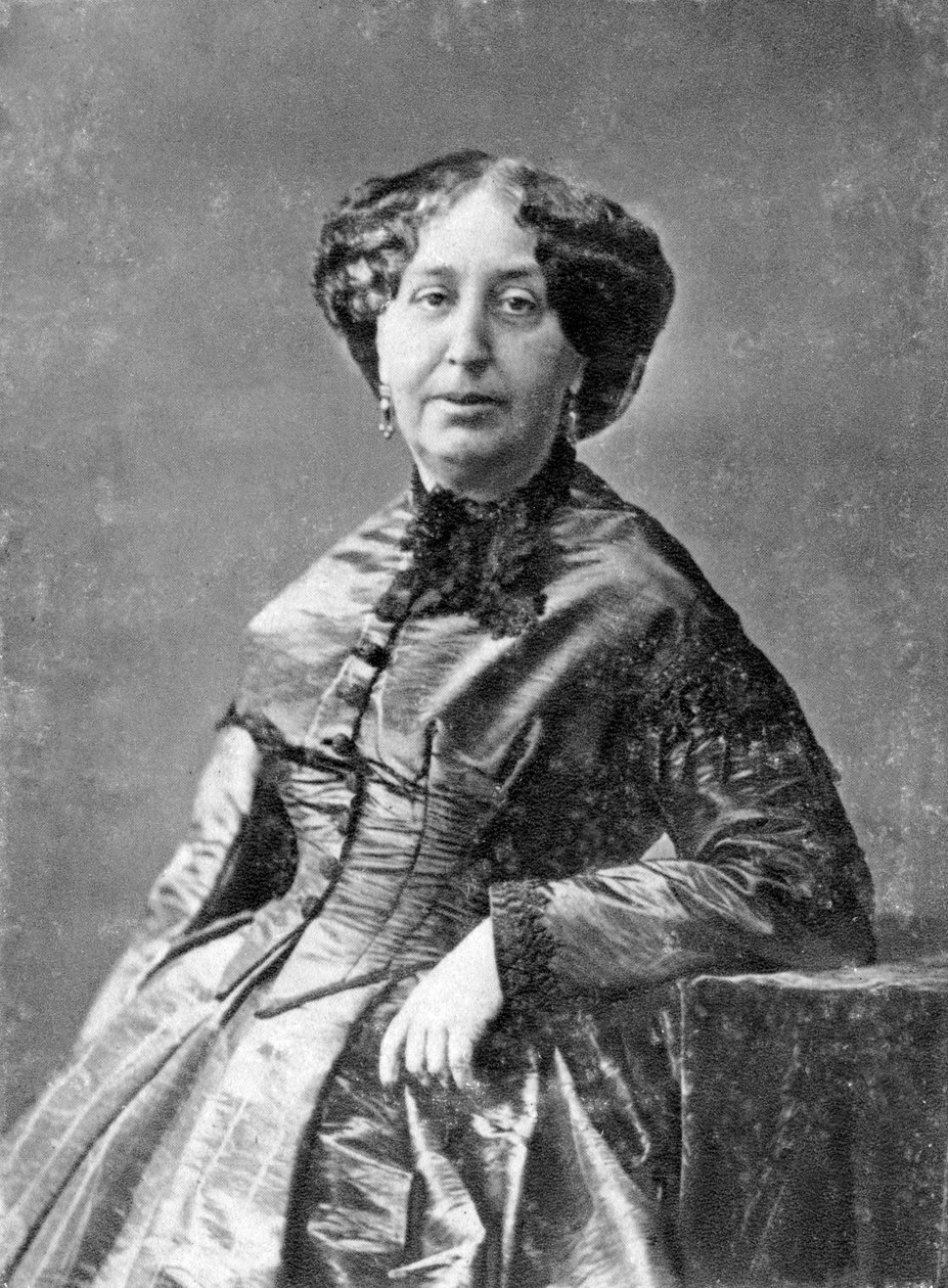 George Sand, French Novelist and Early Feminist by Unbekannt