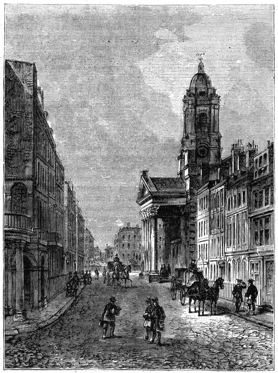 George Street, Hanover Square, London by Unbekannt