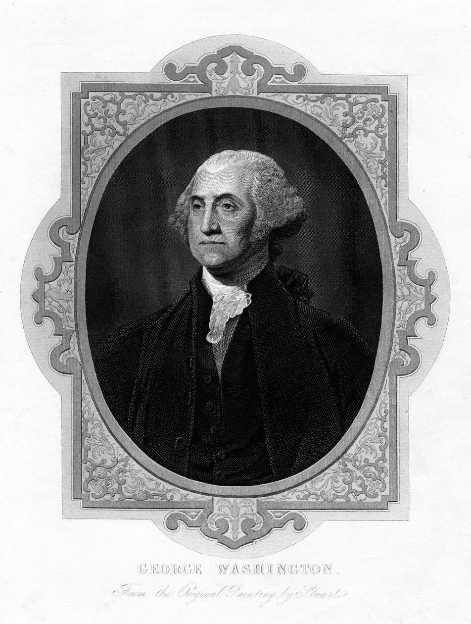 George Washington, First President of the United States by Unbekannt