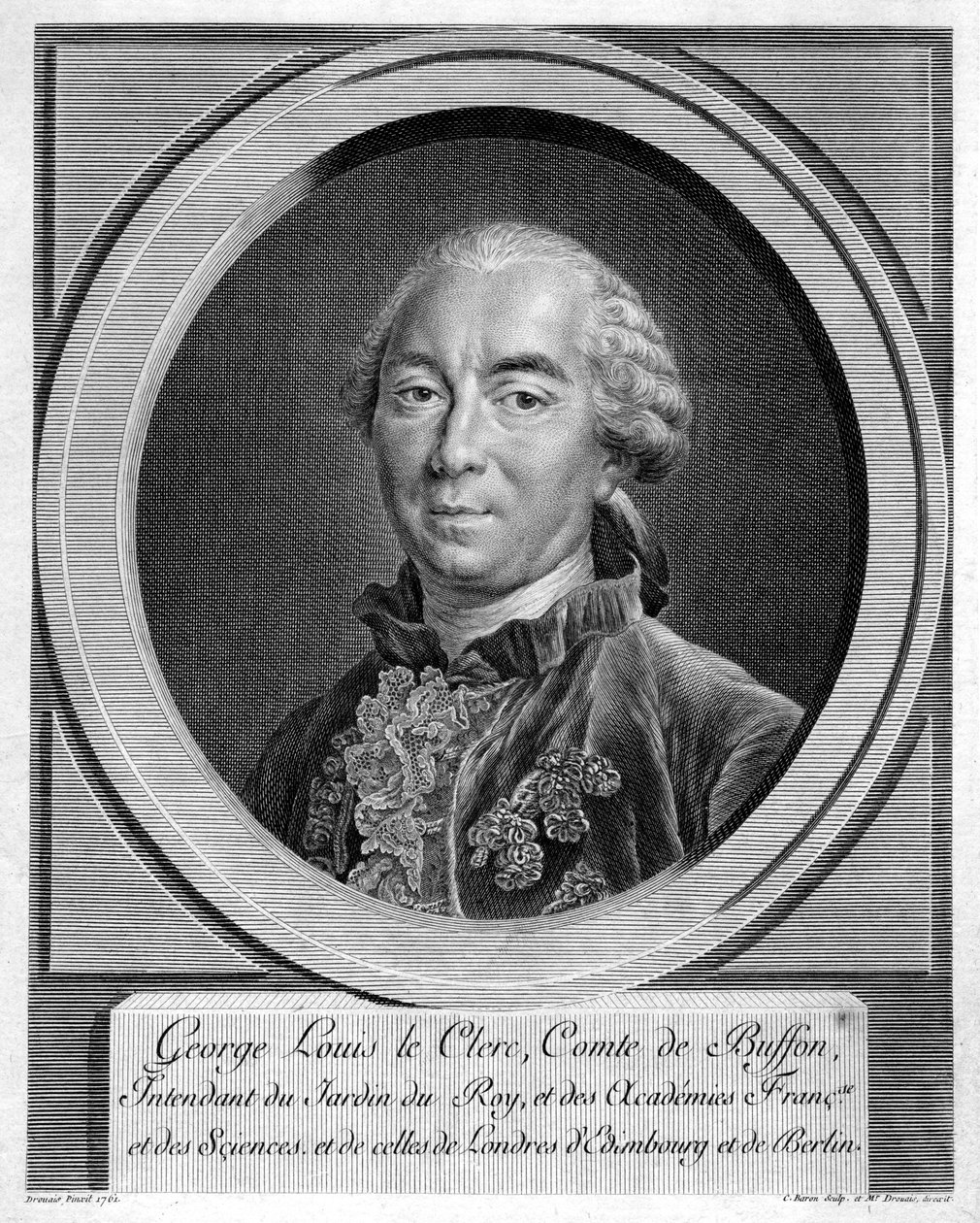 Georges-Louis Leclerc, Comte du Buffon, French naturalist by Unbekannt