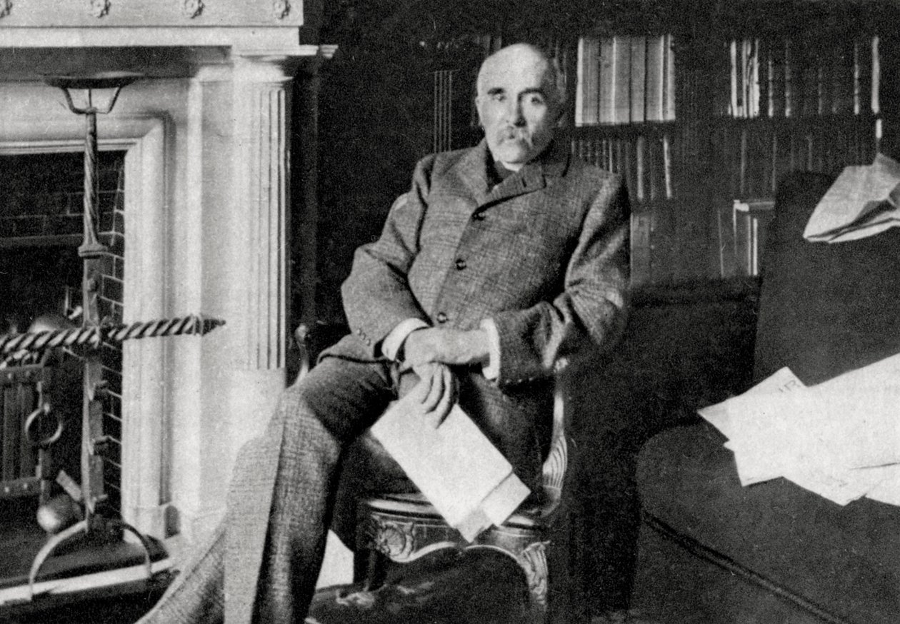 Georges Clemenceau, French statesman by Unbekannt