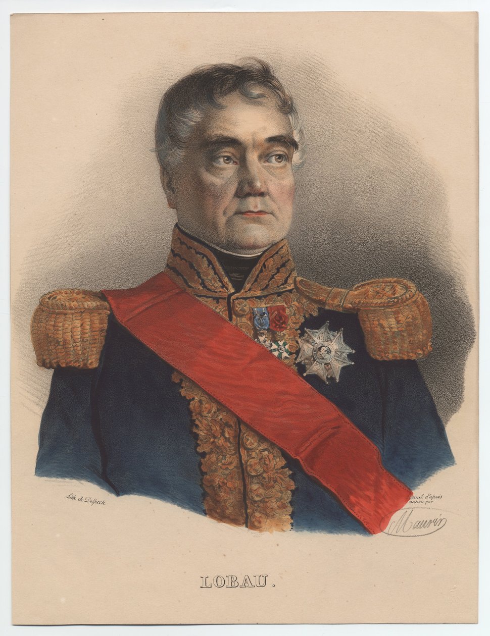 Georges Mouton de Lobau, Marshal of France by Unbekannt