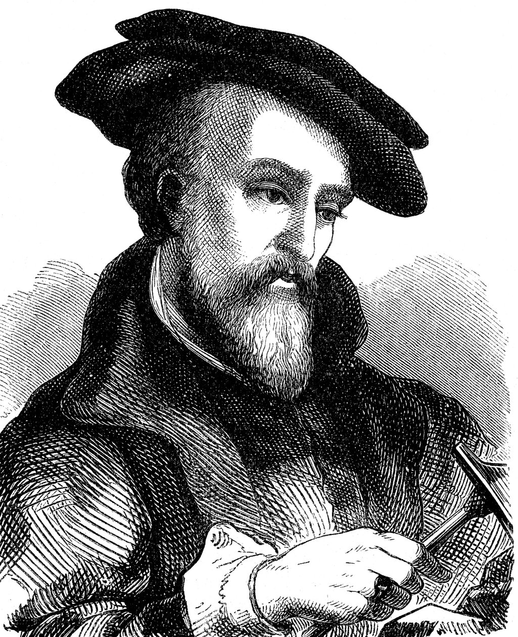 Georgius Agricola, German Physician, Mineralogist and Metallurgist by Unbekannt