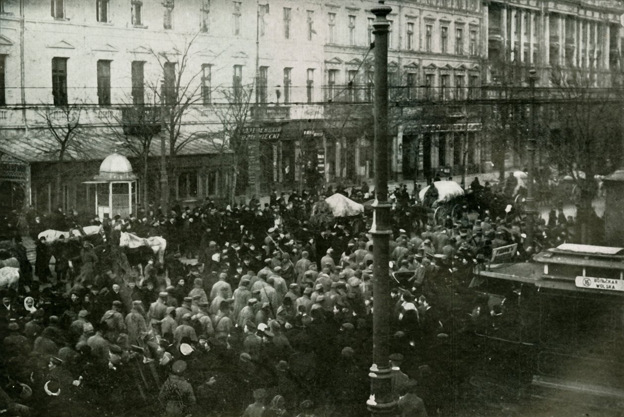 German Prisoners in Warsaw by Unbekannt