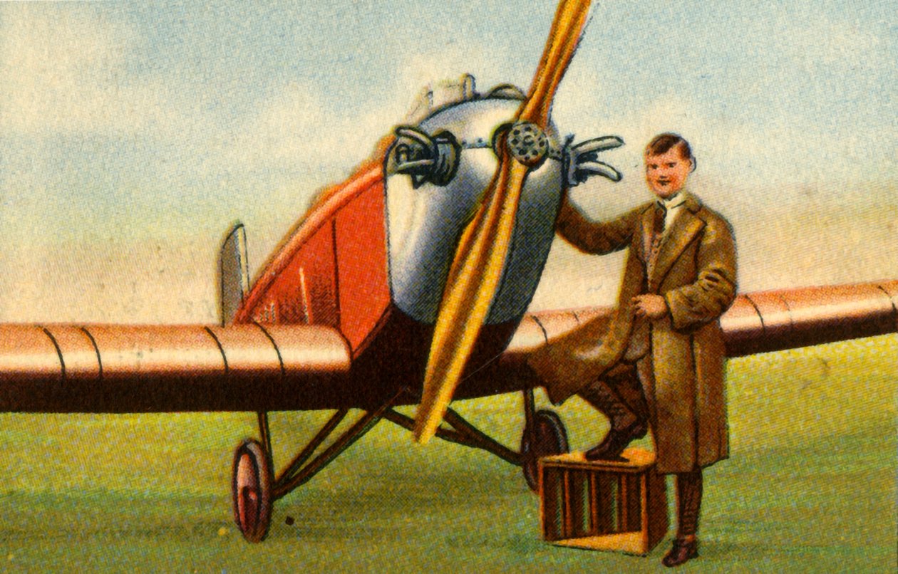 German Aviator Friedrich Karl von Koenig-Warthausen, 1932 by Unbekannt