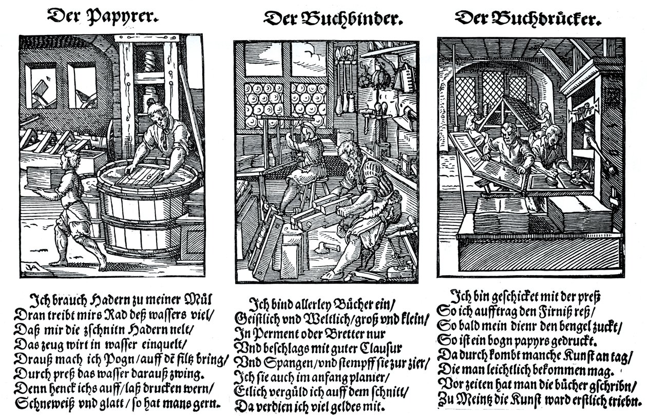 German Book Manufacture in the 16th Century by Unbekannt