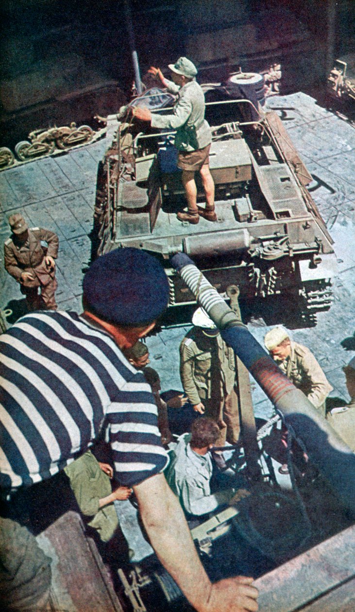 German Weapons and Ammunition Arrive in North Africa by Unbekannt