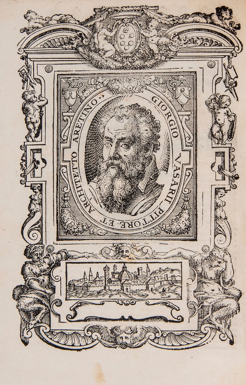 Giorgio Vasari. From: Giorgio Vasari, The Lives of the Most Excellent Italian Painters, Sculptors by Unbekannt