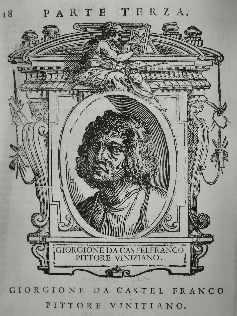 Giorgione. From: Giorgio Vasari, The Lives of the Most Excellent Italian Painters, Sculptors, and Architects, 1568 by Unbekannt