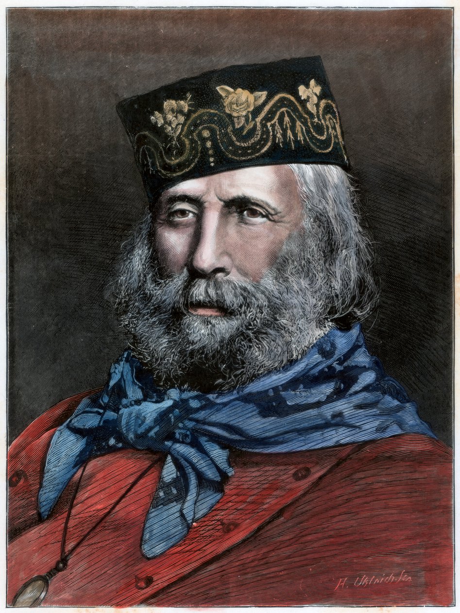 Giuseppe Garibaldi, Italian Patriot by Unbekannt