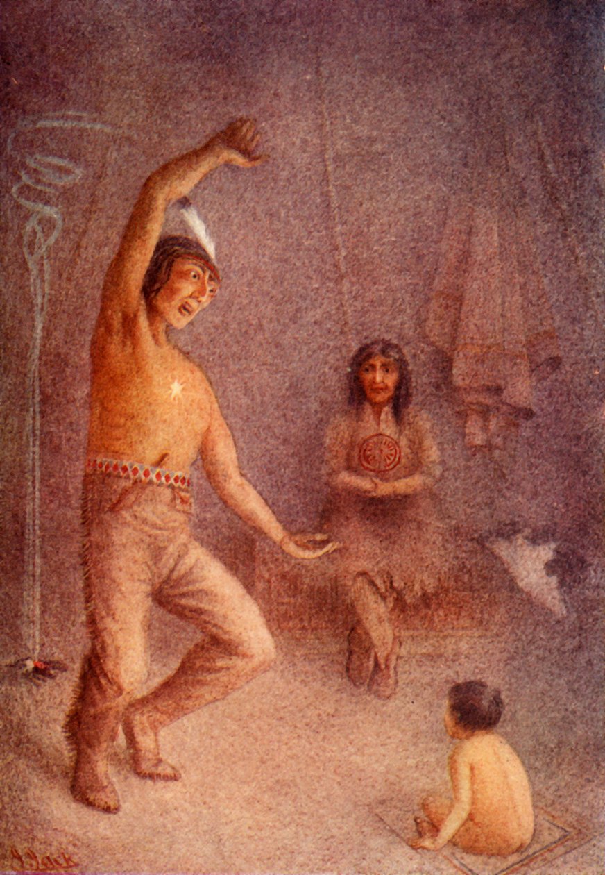 Glooskap Brought All His Magical Resources to His Aid by Unbekannt