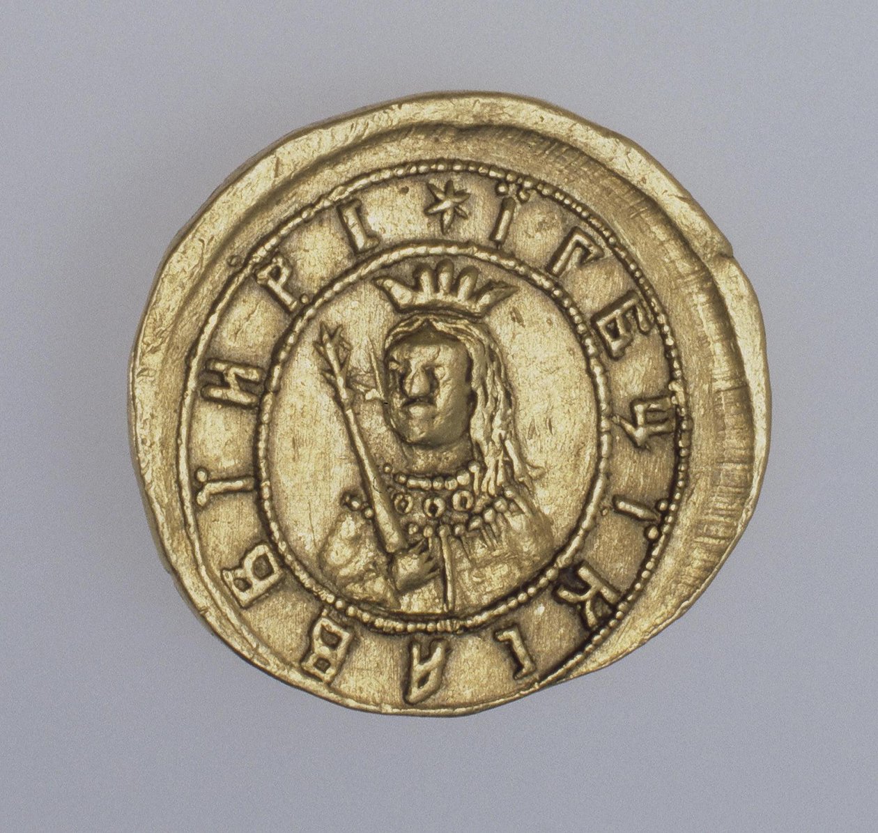 Gold Coin of the Regent Sophia Alekseyevna by Unbekannt