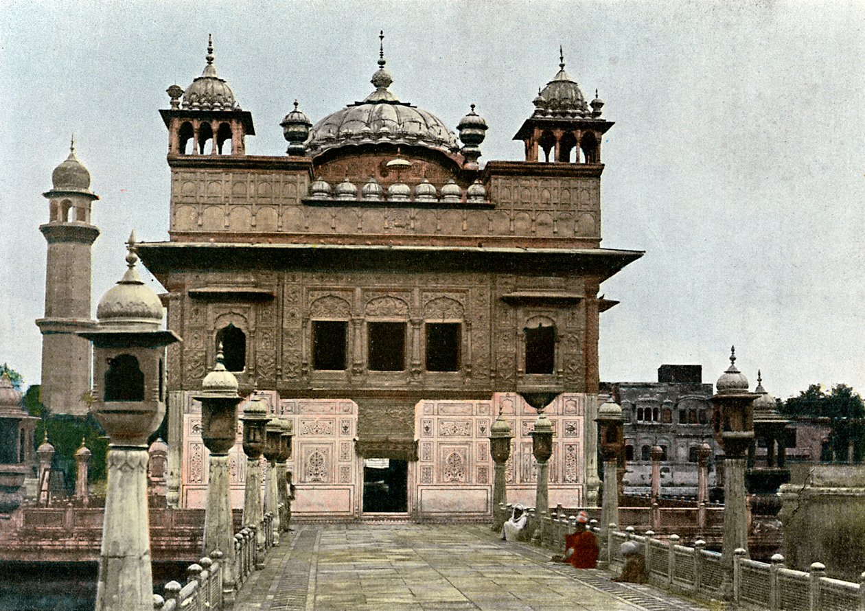 Golden Temple, Amritsar, Punjab, India, c1890 by Unbekannt