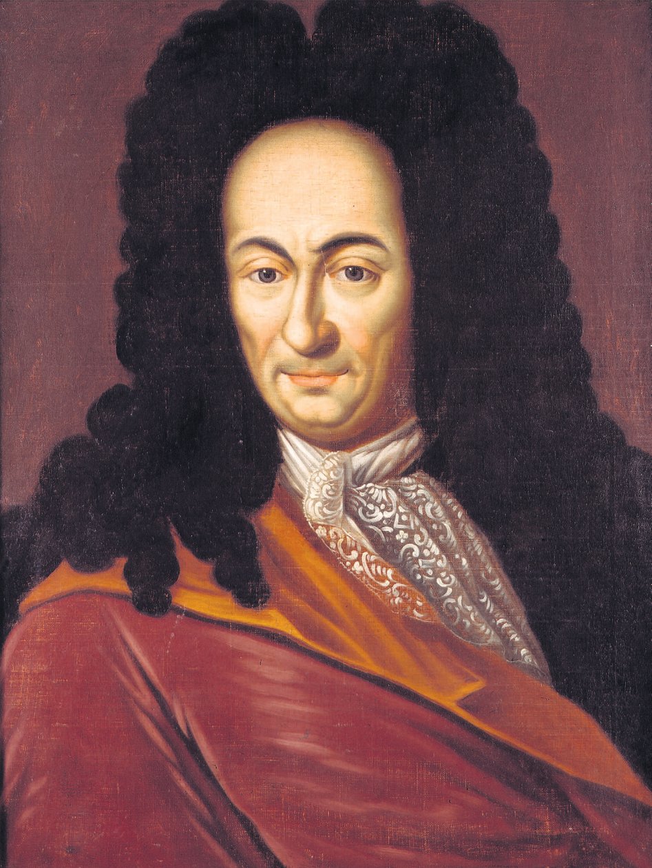 Gottfried Wilhelm Leibniz by Unbekannt