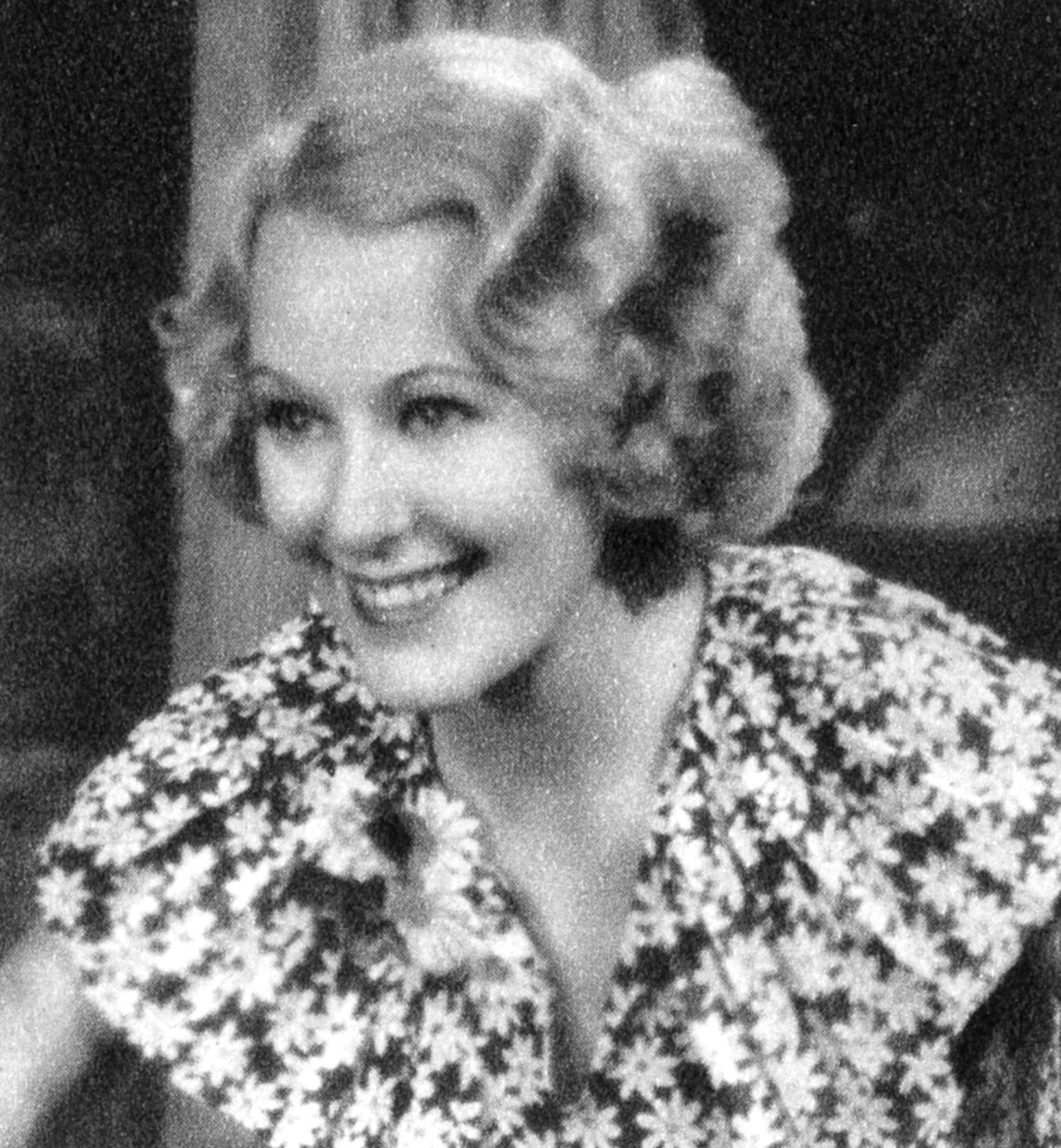 Grace Moore, American operatic soprano and Broadway and film actress, 1934-1935 by Unbekannt
