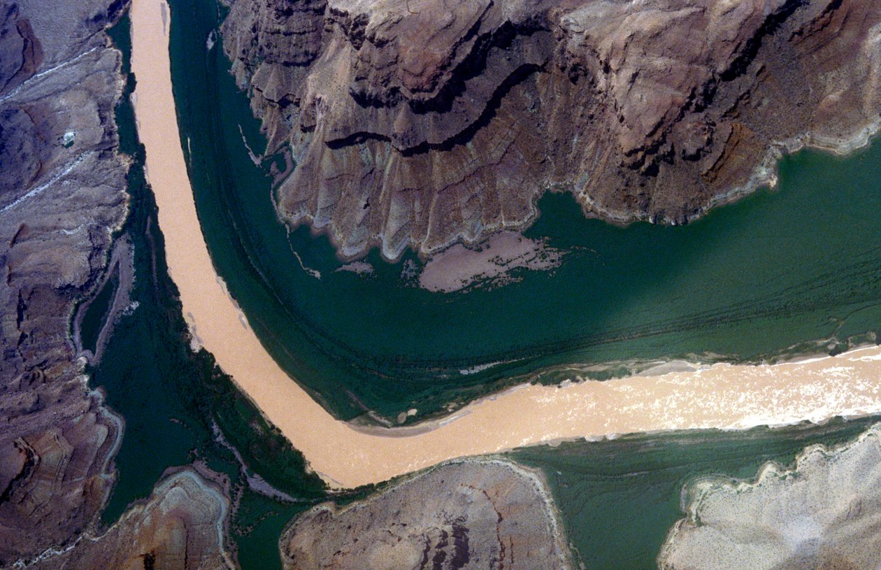 Grand Canyon with the Colorado River, Arizona, USA by Unbekannt