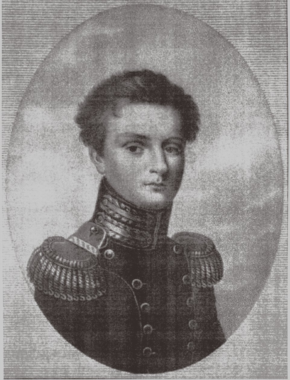 Grand Duke Michael Pavlovich of Russia 1798-1849, c. 1815 by Unbekannt