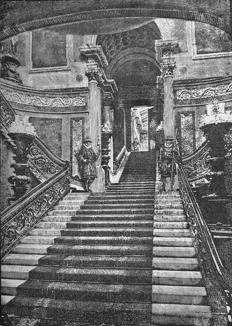Grand Staircase, Buckingham Palace by Unbekannt