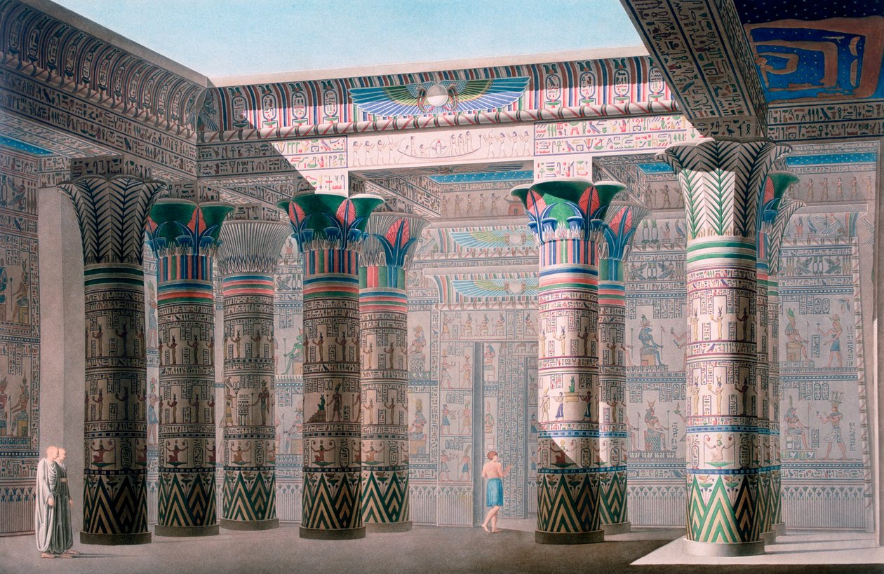 Grand Temple, Isle of Philae, Nubia, Egypt, 19th century by Unbekannt