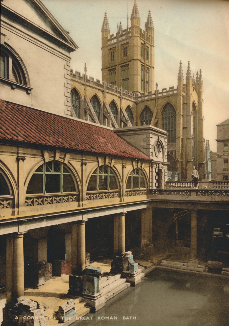 Great Bath, Roman Baths, Bath, Somerset by Unbekannt