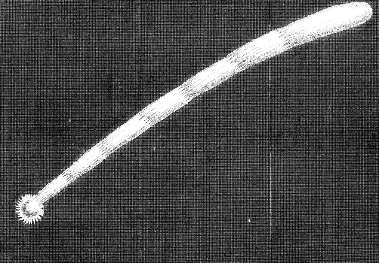 Great comet of 1680 Kirch as it appeared as it approached the Sun by Unbekannt