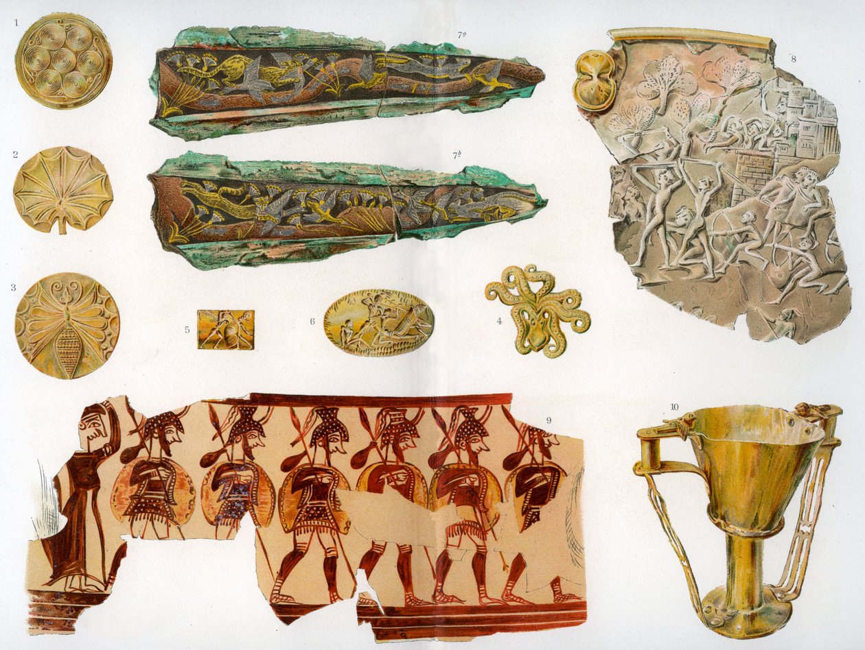 Greek Antiquities of the Mycenaean and Homeric Ages by Unbekannt
