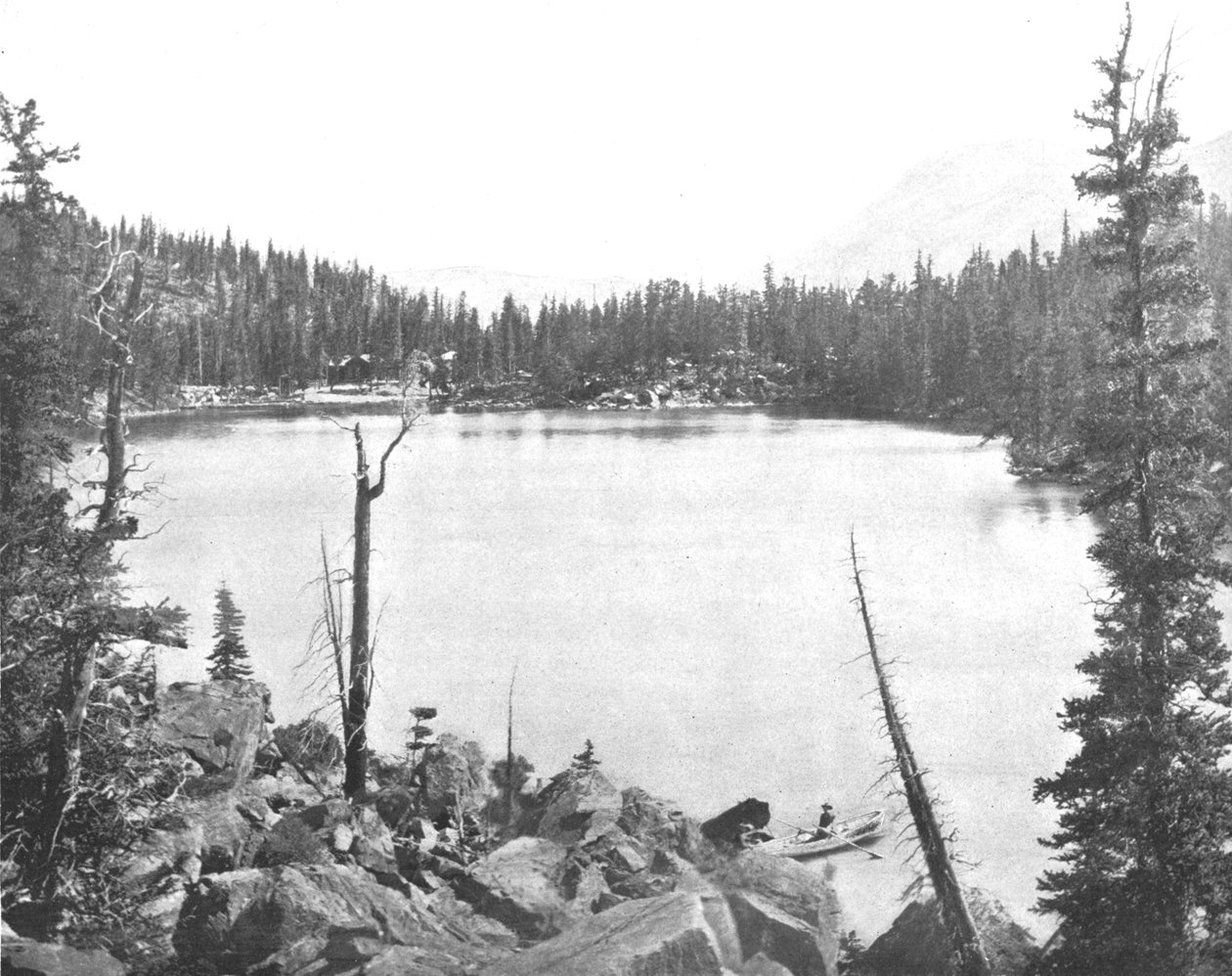 Green Lake, Colorado, USA, c. 1900 by Unbekannt