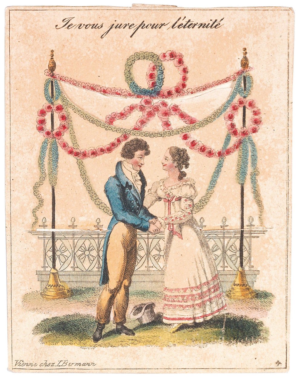 Greeting Card Je vous jure pour l