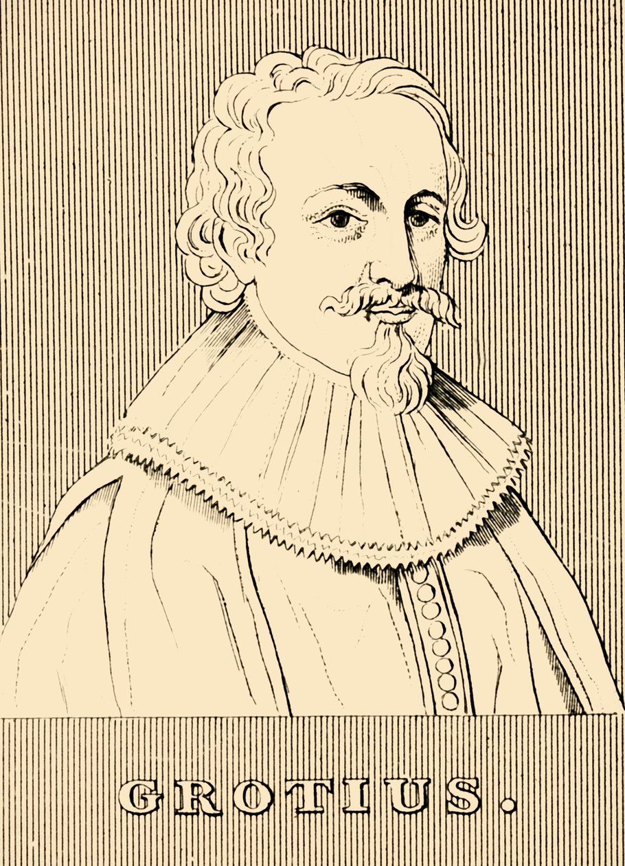 Grotius, 1583-1645, 1830 by Unbekannt