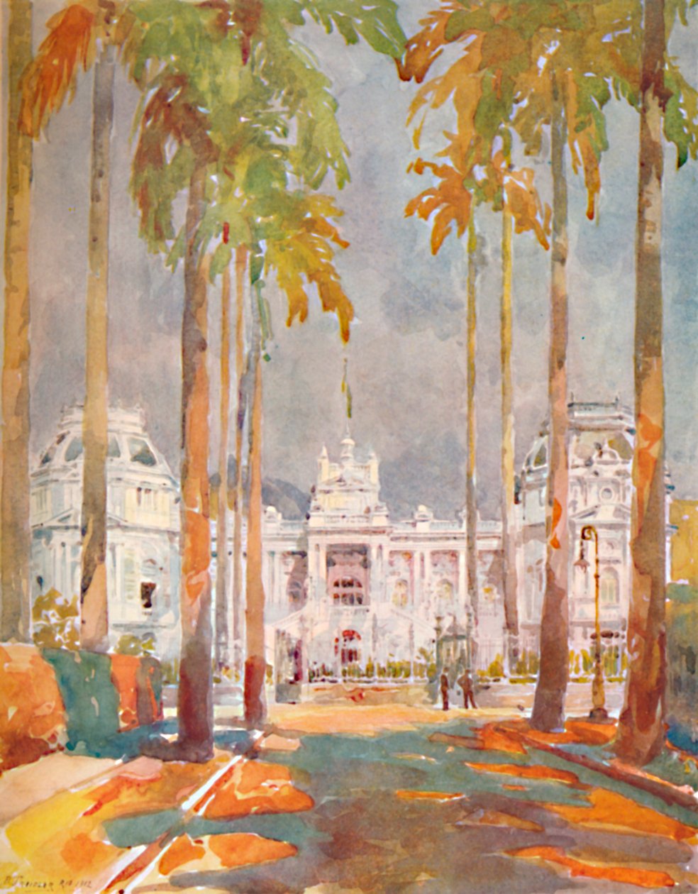 Guanabara Palace - Residence of President Marshal Hermes da Fonseca, 1914 by Unbekannt