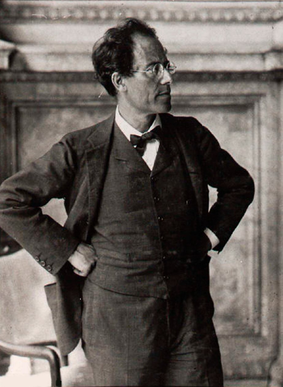 Gustav Mahler, Austrian composer and conductor, 1900s by Unbekannt