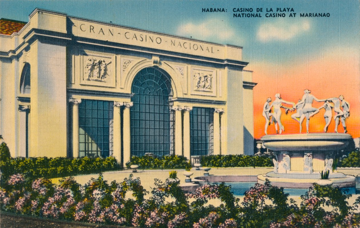 Habana: Casino De La Playa. National Casino at Marianao by Unbekannt