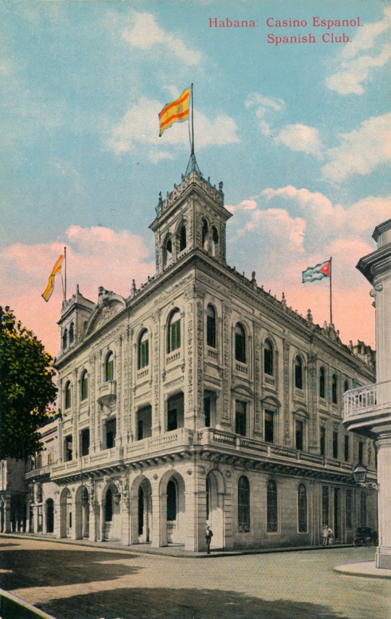 Havana: Casino Espanol. Spanish Club, c1910 by Unbekannt