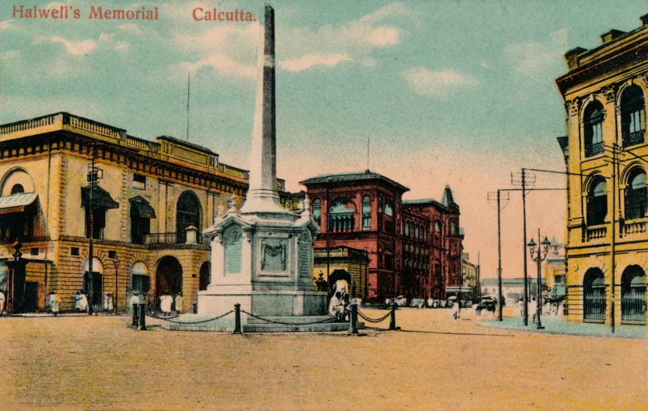 Halwells aka Holwells Memorial, Calcutta, c1910 by Unbekannt