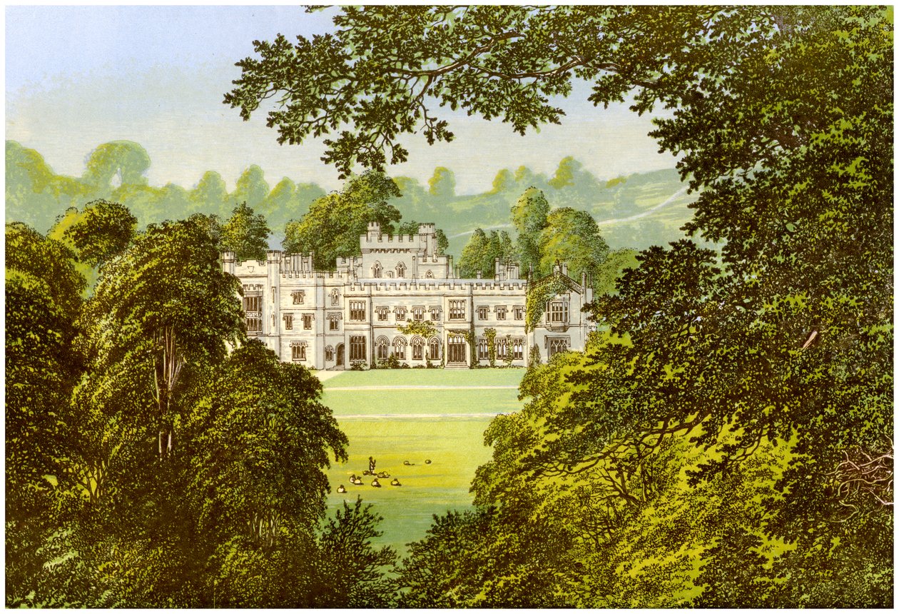 Hampton Court, Herefordshire, Home of the Arkwright Family by Unbekannt